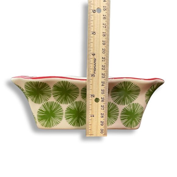 The Pioneer Woman Baking Dish 8x12x3 Christmas Poinsettia Holiday Oven Stoneware - Picture 8 of 9